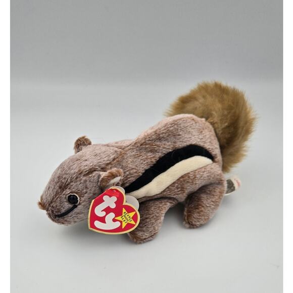 Chipper the Chipmunk Original Ty Beanie Baby 1999 - Picture 1 of 10